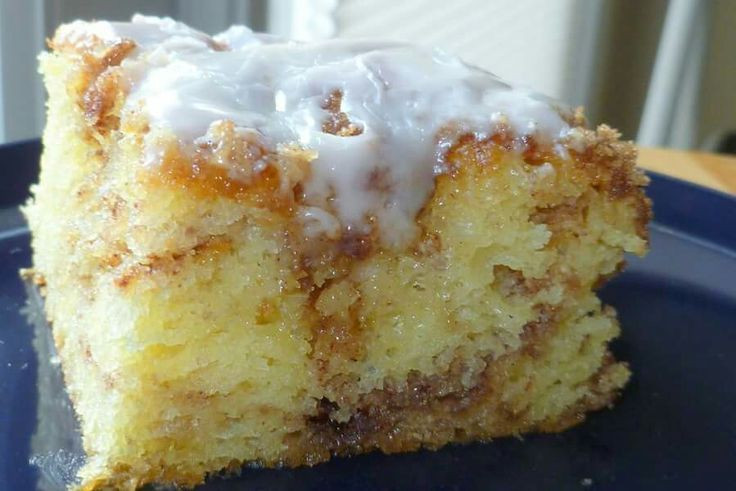 Honey Bun Cake Recipe
 Honey bun cake breakfast Pinterest