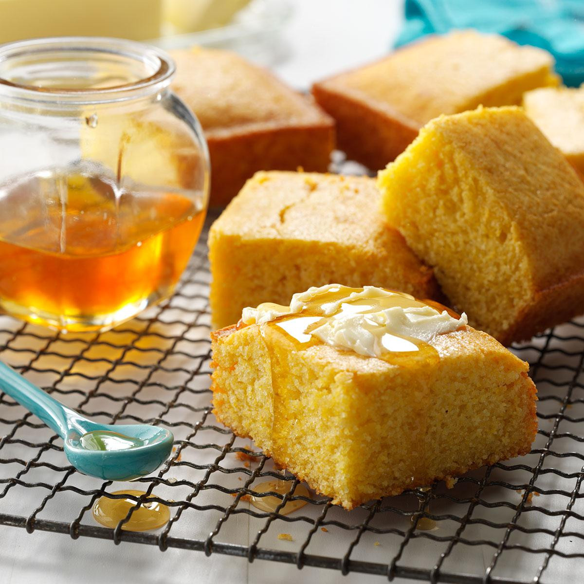 Honey Cornbread Recipe
 Family Recipes and Books Club Recipe of the Month Honey