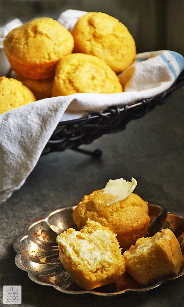 Honey Cornbread Recipe
 Honey Cornbread Muffins SundaySupper