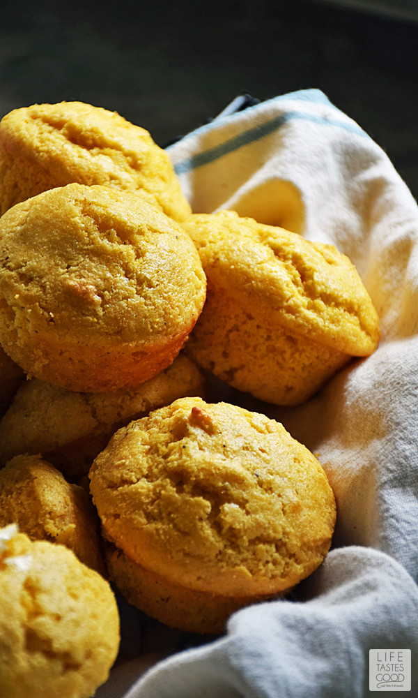 Honey Cornbread Recipe
 Honey Cornbread Muffins SundaySupper