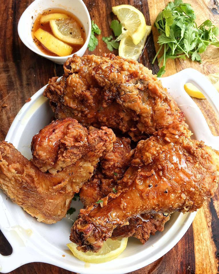 Honey Fried Chicken
 Darius Cooks Lemon Pepper Honey Fried Chicken