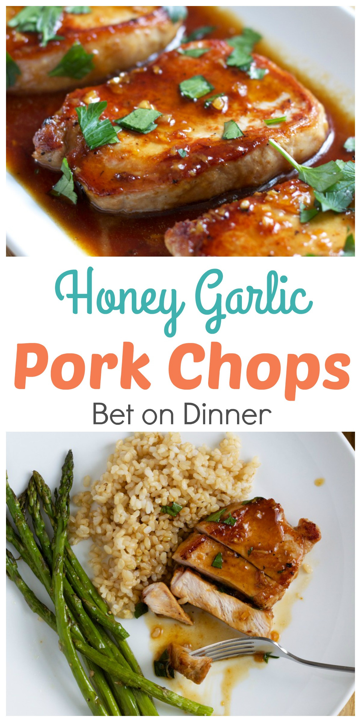 Honey Garlic Pork Chops
 Recipe Honey Garlic Pork Chops Happy Home Fairy