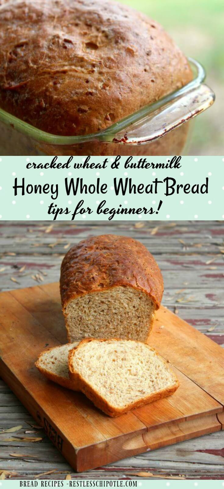 Honey Whole Wheat Bread Recipe
 Honey Whole Wheat Bread Recipe Cracked Wheat