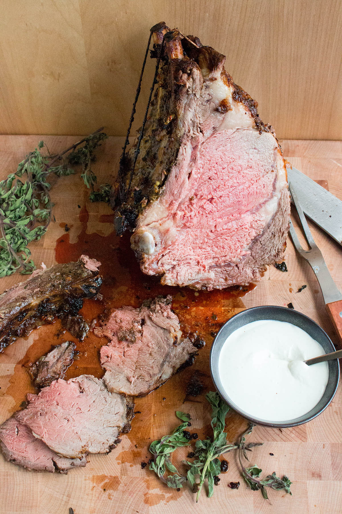 Horseradish Sauce For Prime Rib
 Chili Rubbed Prime Rib Roast with Horseradish Cream Sauce