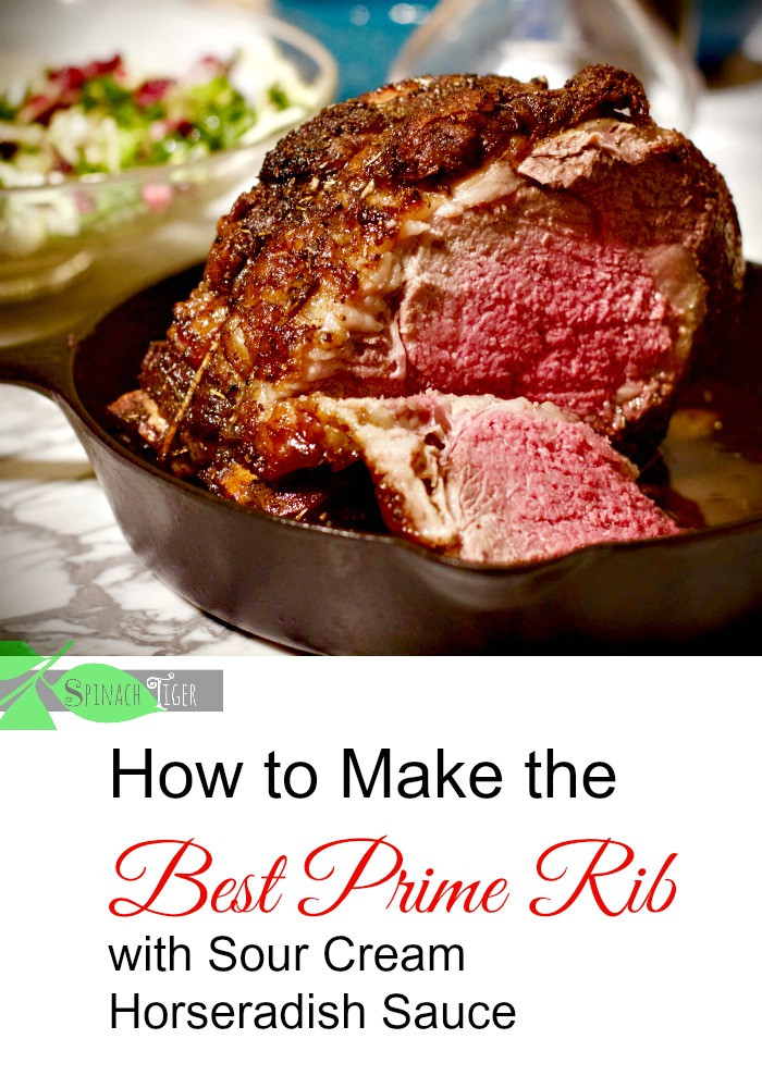 Horseradish Sauce For Prime Rib
 World s Best Prime Rib Recipe with Sour Cream Horseradish