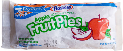 Hostess Apple Pie
 Hostess Fruit Pie e Less Thing For Me to Eat Before I