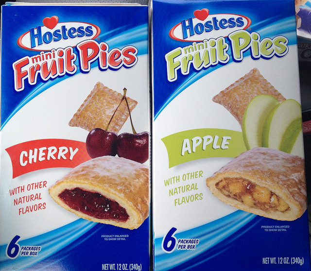 Hostess Fruit Pies
 HOSTESS MINI FRUIT PIES MULTIPACKS