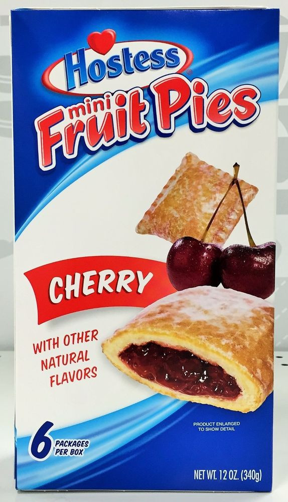 Hostess Fruit Pies
 Hostess Cherry Mini Fruit Pies 12 oz