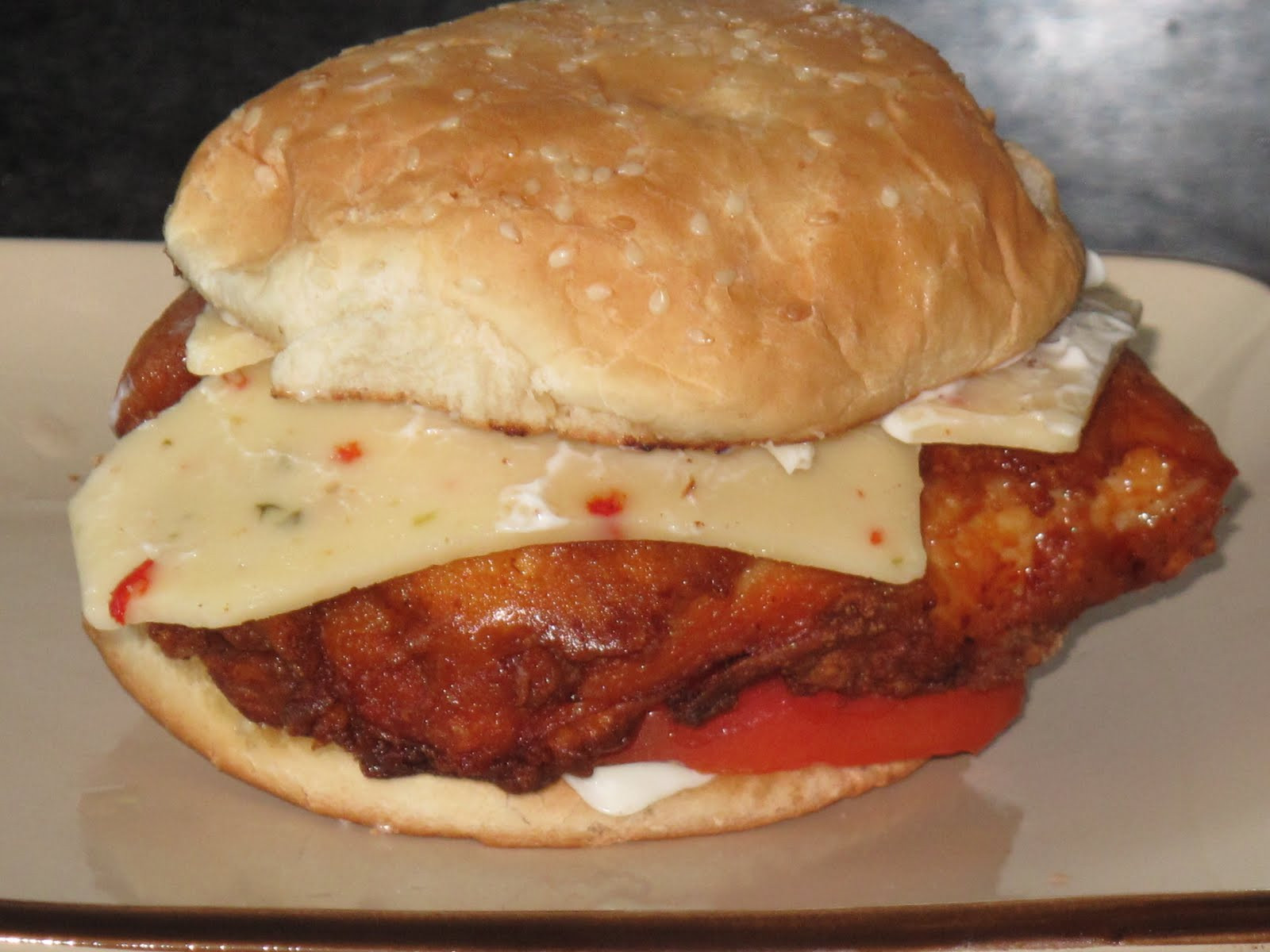 Hot Chicken Sandwiches
 BJ Brinker s Home Cooking Spicy Chicken Sandwiches