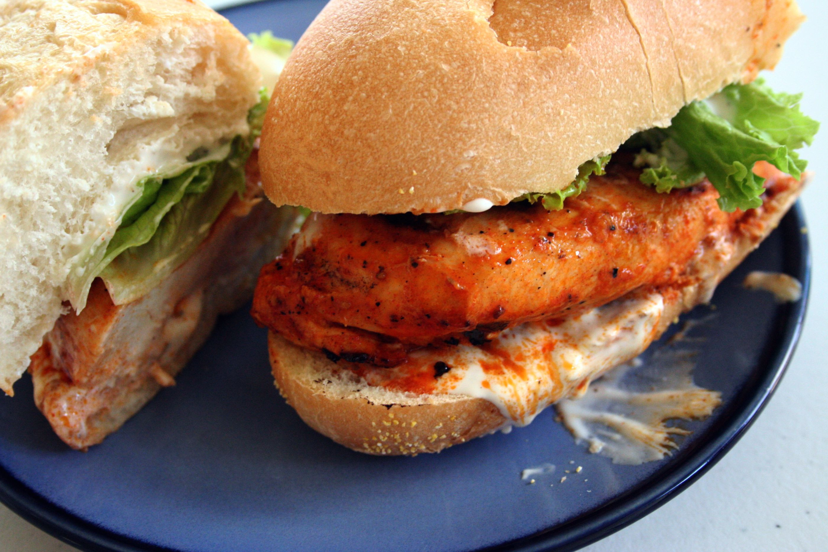 Hot Chicken Sandwiches
 Hot Buffalo Chicken Sandwiches