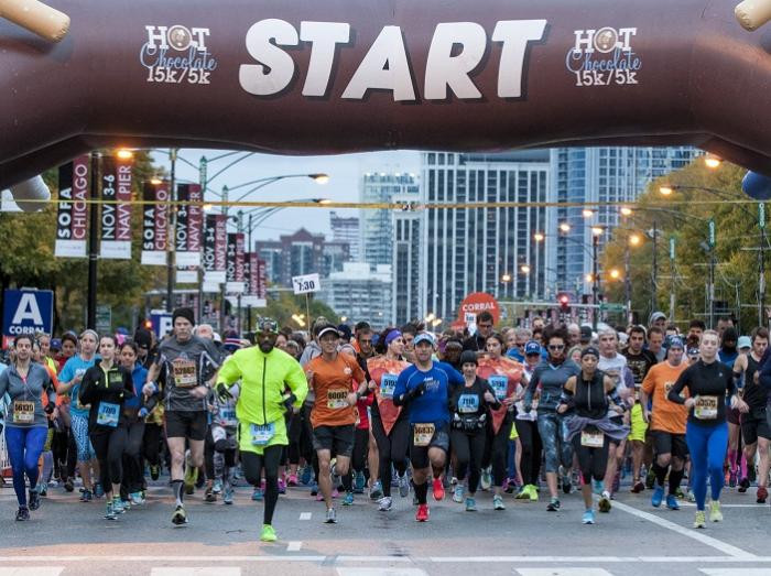 Hot Chocolate Run Chicago
 Chicago Hot Chocolate 15K & 5K Road Race