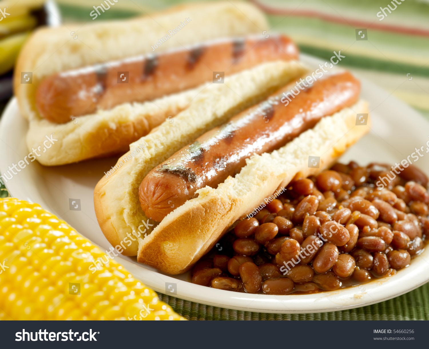 Hot Dogs And Beans
 Hot Dogs And Baked Beans Stock Shutterstock