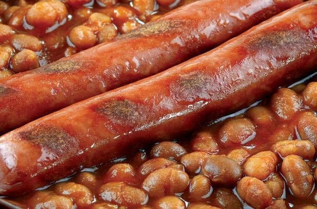 Hot Dogs And Beans
 Hot dogs Coney dogs chili and beans Who could ask for