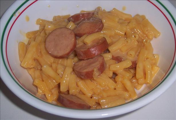Hot Dogs And Mac And Cheese
 Macaroni And Cheese Hot Dog Skillet Recipe Food