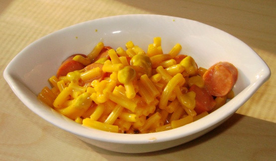 Hot Dogs And Mac And Cheese
 Easy Mac N Cheese With Hot Dogs Recipe Genius Kitchen