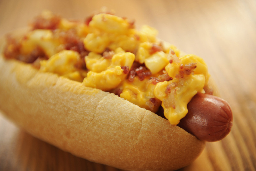 Hot Dogs And Mac And Cheese
 National Hot Dog Day Celebration With Freebies Toppings 2016