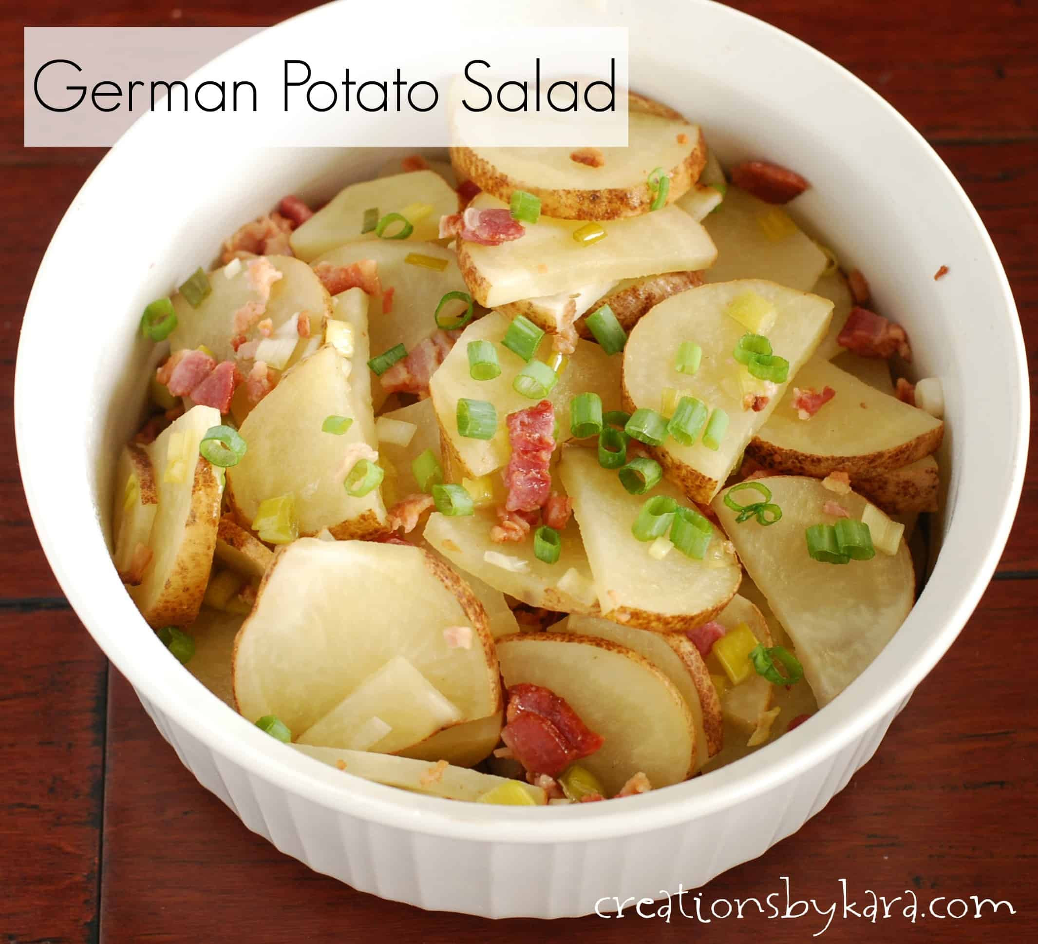 Hot German Potato Salad
 Hot German Potato Salad