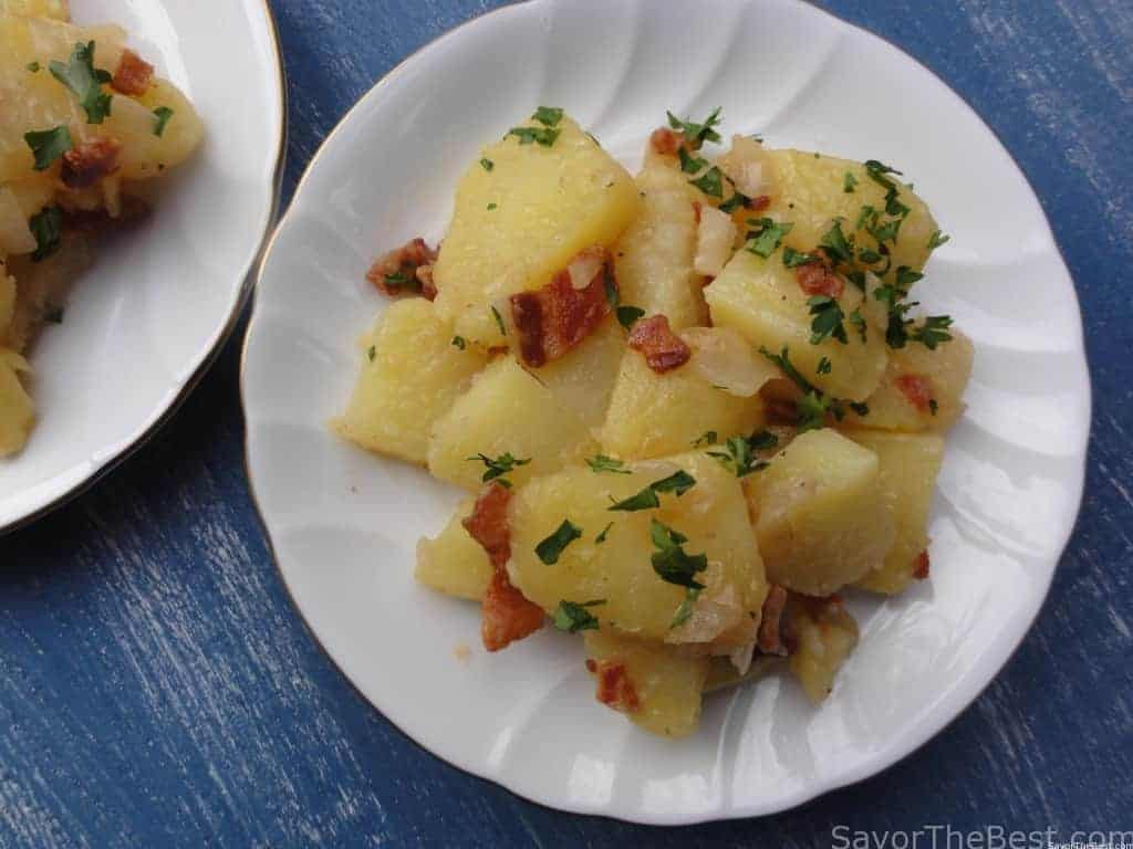 Hot German Potato Salad
 Hot German Potato Salad Savor the Best