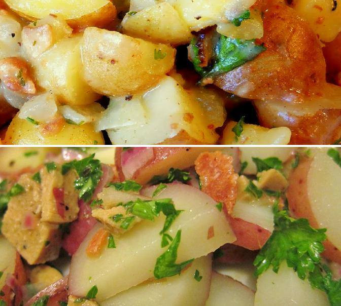 Hot German Potato Salad
 Hot German Potato Salad