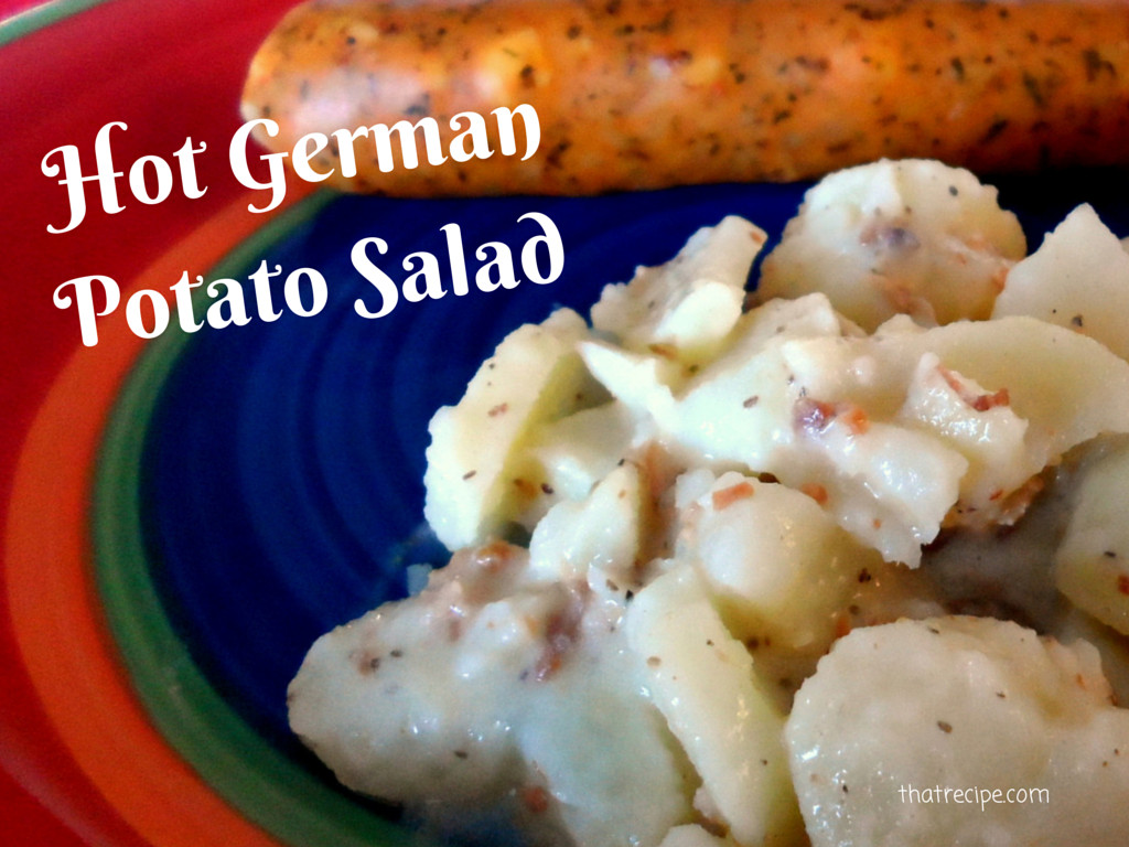 Hot German Potato Salad
 Hot German Potato Salad