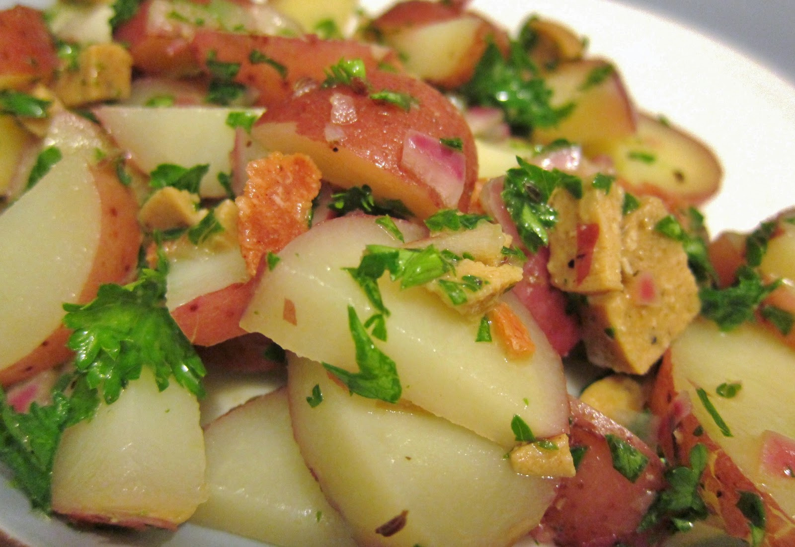 Hot German Potato Salad
 The Vegan Chronicle Hot German Potato Salad