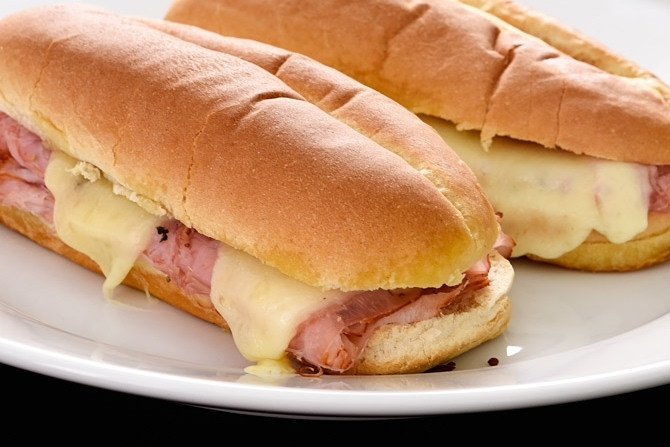 Hot Ham And Cheese Sandwiches
 Hot Ham and Cheese Sandwiches