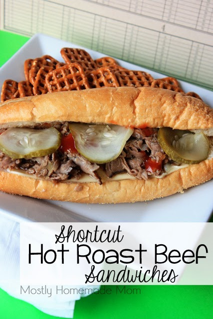 Hot Roast Beef Sandwiches
 Shortcut Hot Roast Beef Sandwiches