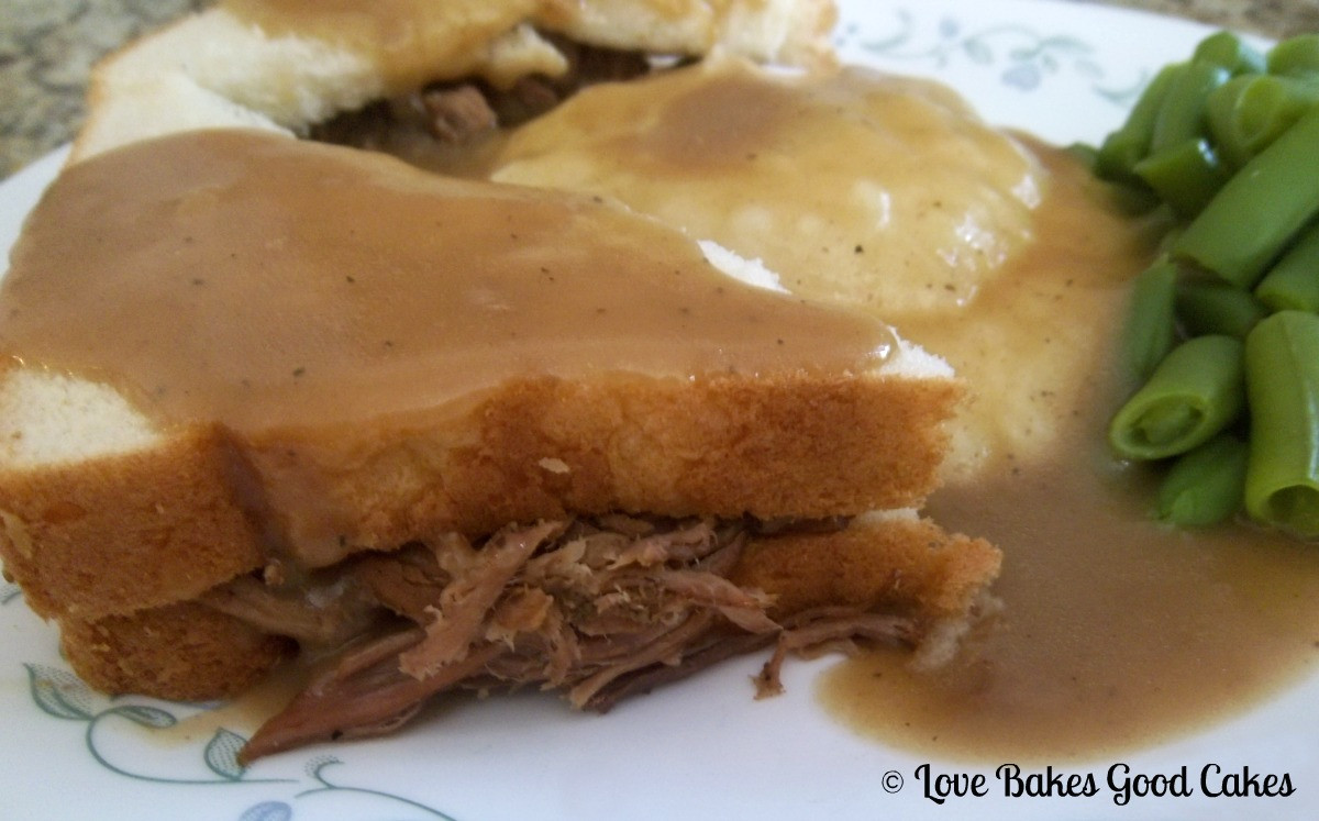 Hot Roast Beef Sandwiches
 Hot Roast Beef Sandwiches with Gravy