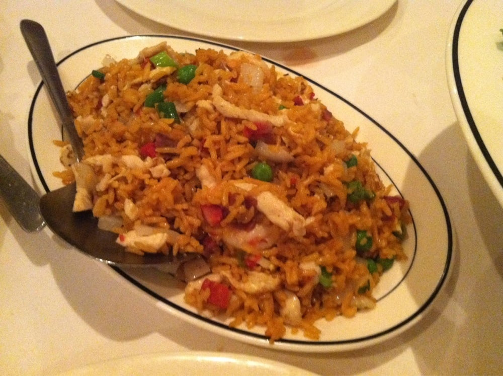 House Fried Rice
 House special fried rice with pork chicken and shrimp Yelp