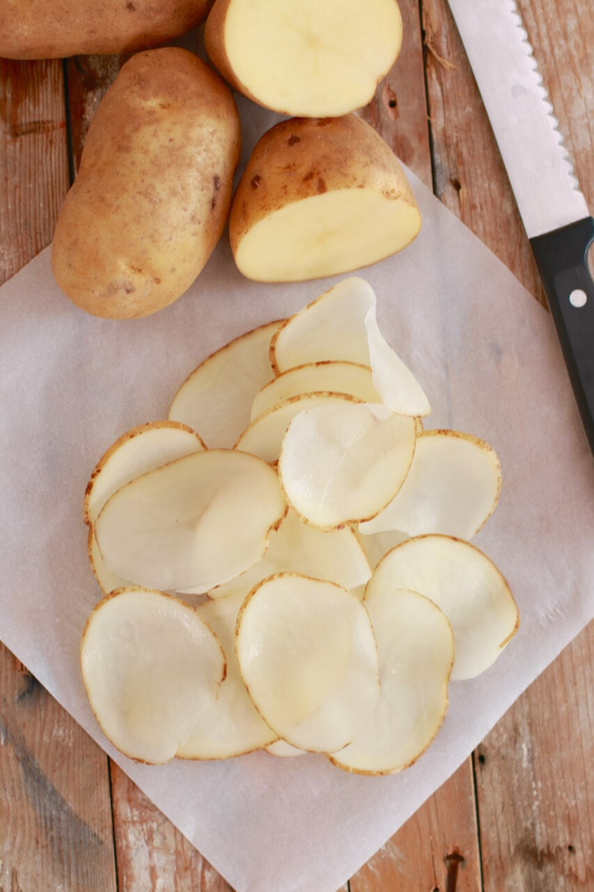 How Are Potato Chips Made
 Crispy Microwave Potato Chips Gemma’s Bigger Bolder Baking