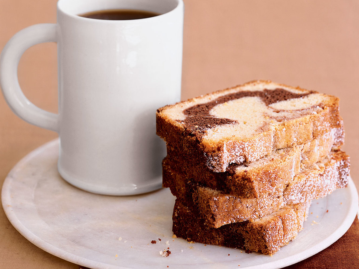 How Big Is A 1/4 Sheet Cake
 Chocolate Marble Pound Cake Recipe Marcy Goldman