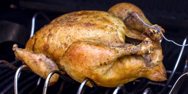 How Long Do You Bake A Whole Chicken
 How to Cook a Whole Chicken on the Grill recipe and