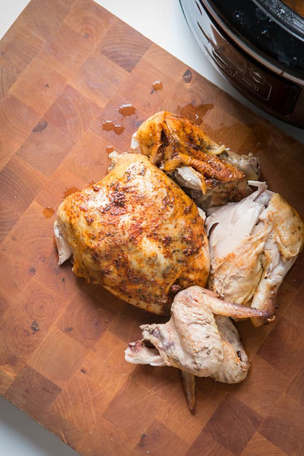 How Long Do You Bake A Whole Chicken
 Tender Slow Cooker Whole Chicken