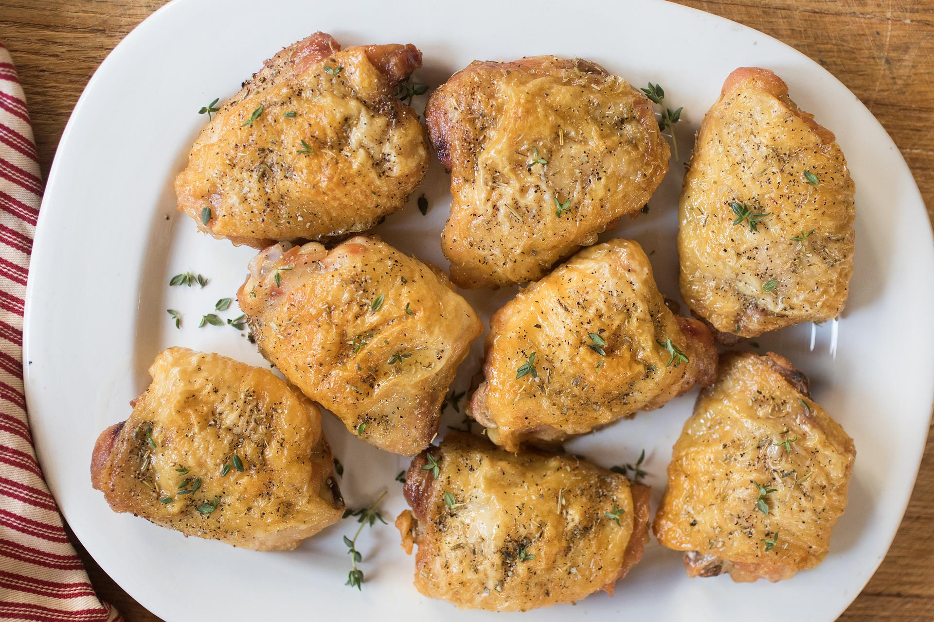 How Long Do You Bake Chicken Thighs
 Recipe Crispy Baked Chicken Thighs