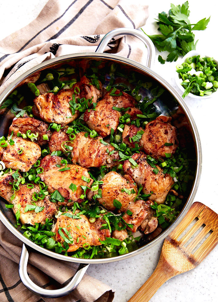 How Long Do You Boil Chicken Thighs
 Boneless Chicken Thigh Recipe i FOOD Blogger
