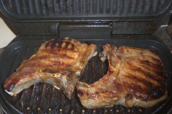 How Long Do You Grill Pork Chops
 how long to grill pork chops on george foreman grill