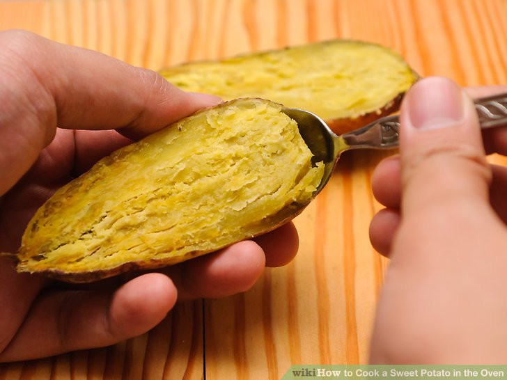 How Long Does It Take To Bake A Potato
 4 Ways to Cook a Sweet Potato in the Oven wikiHow