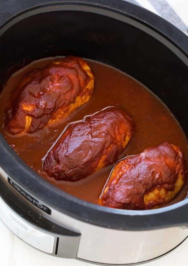 How Long Does It Take To Bake Chicken Thighs
 Crockpot BBQ Chicken