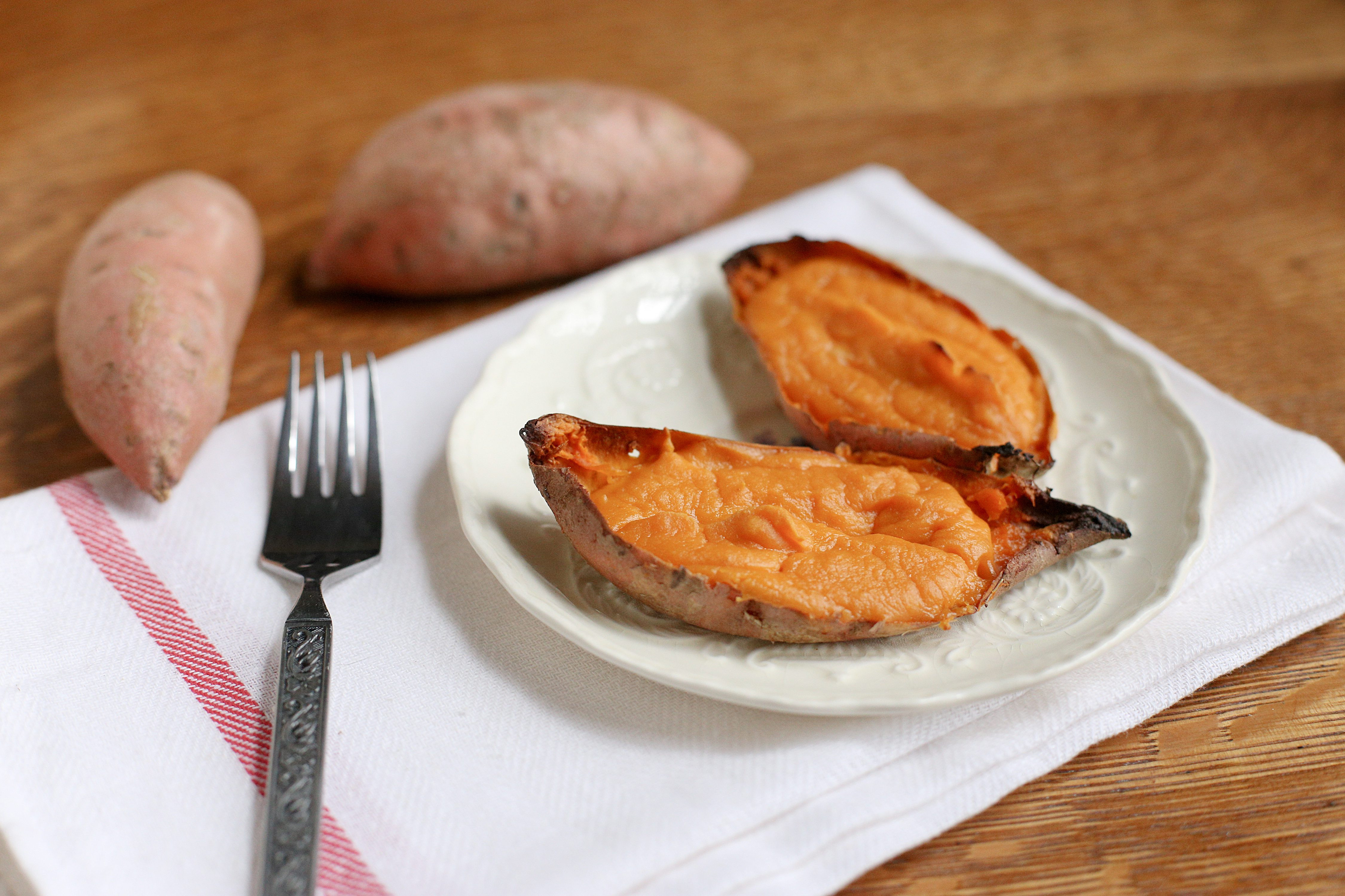 How Long To Bake A Potato At 375
 How to Bake Sweet Potatoes Recipe with