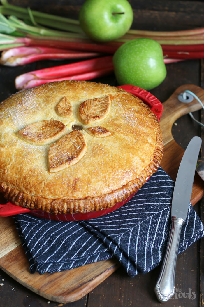 How Long To Bake Apple Pie
 Rhubarb Apple Pie – Bake to the roots