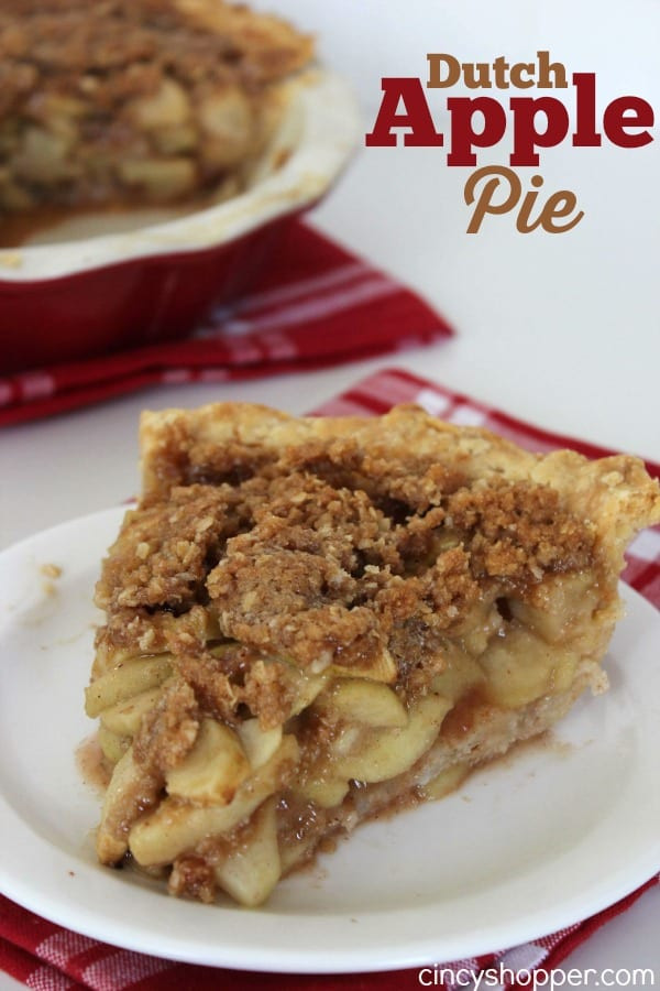 How Long To Bake Apple Pie
 Dutch Apple Pie Recipe CincyShopper