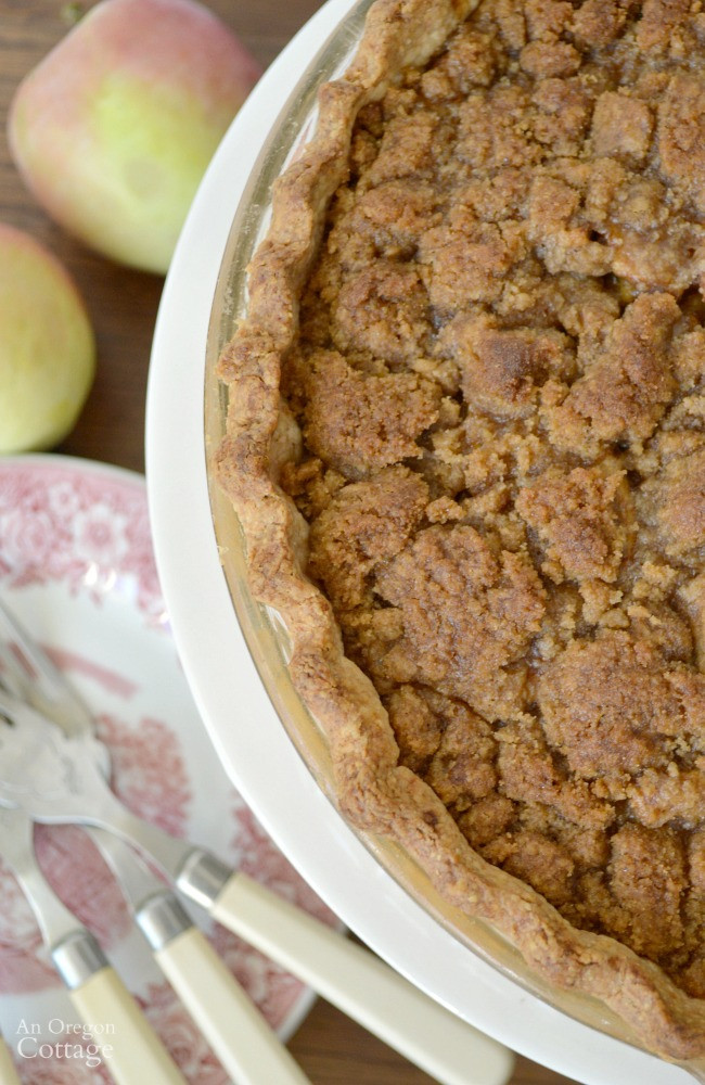 How Long To Bake Apple Pie
 Crumb Topped Apple Pie Bake Now or Freeze for Later