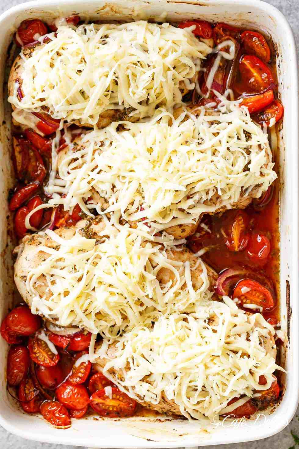 How Long To Bake Chicken Breasts
 Balsamic Baked Chicken Breast With Mozzarella Cheese