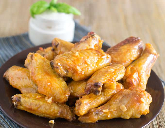 How Long To Bake Chicken Wings At 425
 How to Bake Chicken Wings That Are SOOO Crispy The Cookful