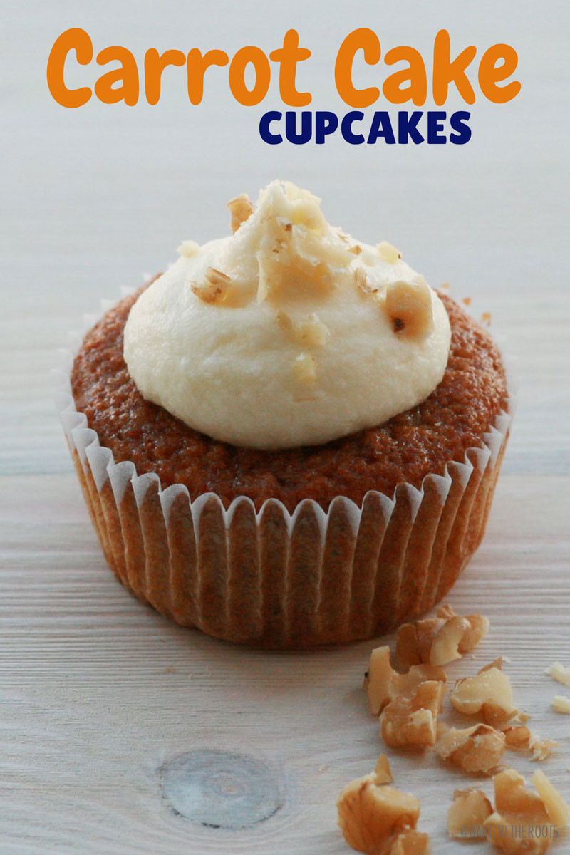 How Long To Bake Cupcakes
 Carrot Cake Cupcakes – Bake to the roots