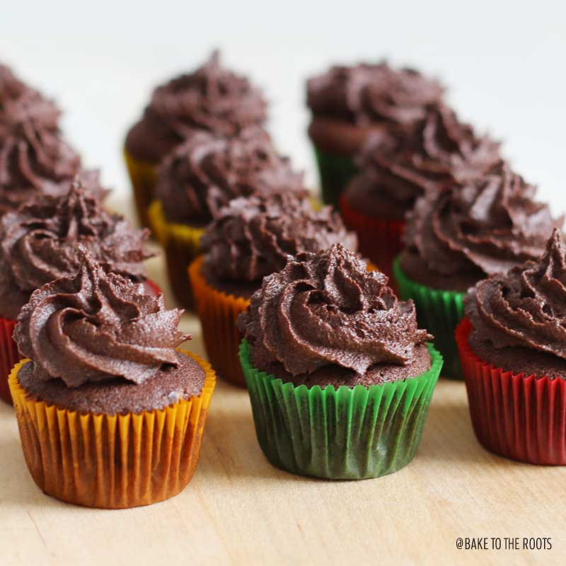 How Long To Bake Mini Cupcakes
 Mini Fudgy Chocolate Cupcakes – Bake to the roots