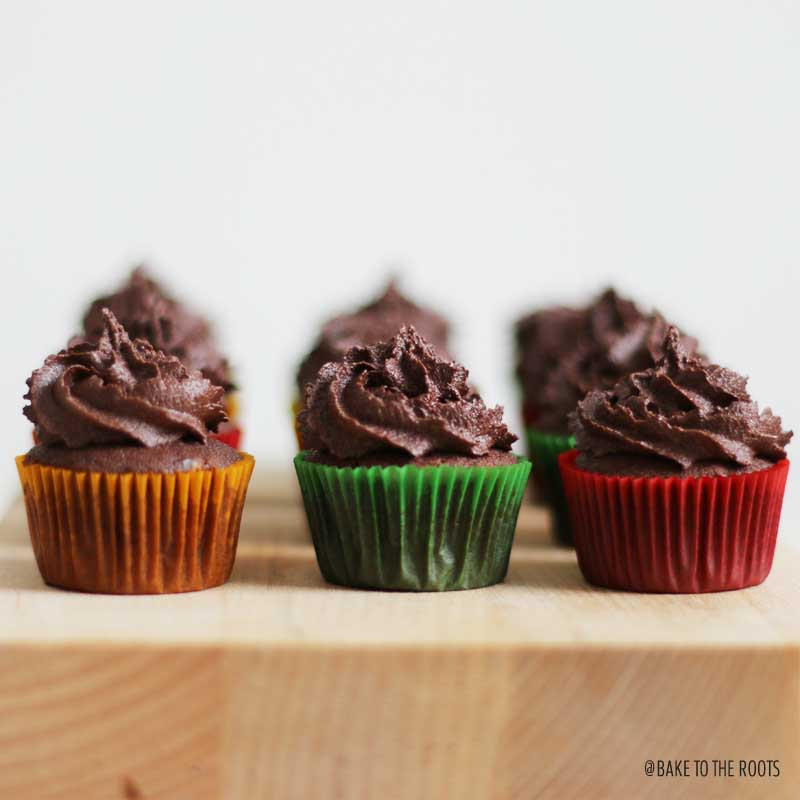 How Long To Bake Mini Cupcakes
 Mini Fudgy Chocolate Cupcakes – Bake to the roots