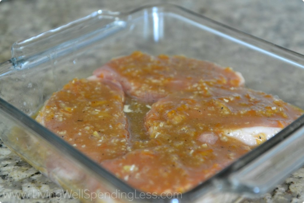 How Long To Bake Pork Chops At 375
 Easy Freezer Friendly Orange Glazed Pork Chops