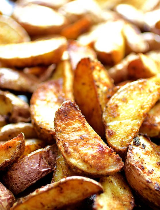 How Long To Bake Potato Wedges
 Perfect Roasted Potato Wedges From A Chef s Kitchen