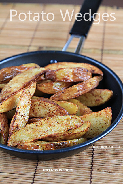 How Long To Bake Potato Wedges
 Little Inbox Recipe Eating Pleasure Potato Wedges Air